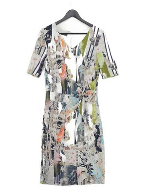 Basler Wickel Minikleid S in Multi