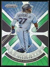 Vladimir Guerrero Jr. 2021 Panini Prizm Illumination Green Prizm #IL-5