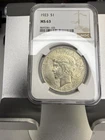 1922 Peace Dollar NGC MS 63 Philadelphia Silver $1 Coin