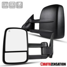 Fit 1999-2002 Silverado Gmc Sierra 1500 2500 Power Heated Tow Mirrors Leftright