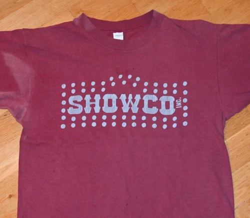 THE BEE GEES / SHOWCO original Rare Concer 1970s vintage concert t-shirt, vintage, single stitch, B+ condition