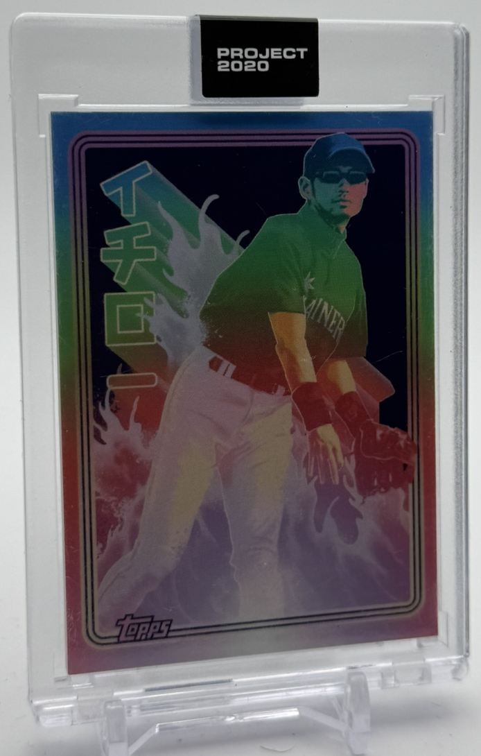 2020 Topps Project Matt Taylor Ichiro Seattle Mariners #196