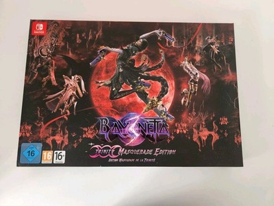 Bayonetta 3 Trinity Masquerade Edition Nintendo Switch Sealed Neu Sammler