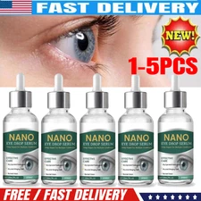 Nano Eye Drops Serum|Natural Nano Lubricant Eye Drop for Dry Eye Presbyopia 1-5X