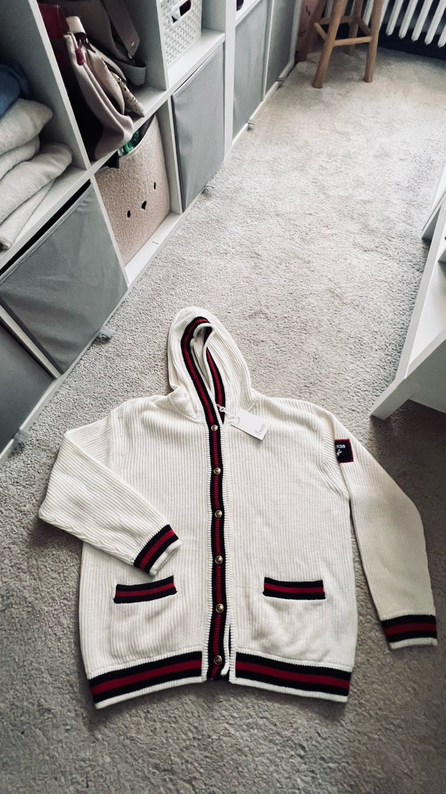 Princess Goes Hollywood Schöne Strickjacke mit Kapuze Gr.44