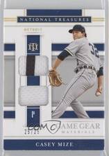 2020 National Treasures Game Gear Dual Materials Holo Gold 25/25 Casey Mize n1u