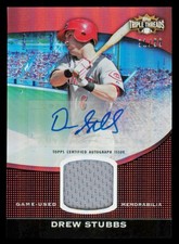 2011 Topps Triple Threads #TTUAR-79 Drew Stubbs /99 Auto Unity Relic