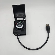 Intermatic Outdoor Light Timer Model HB35R Holiday Lighting 24hr