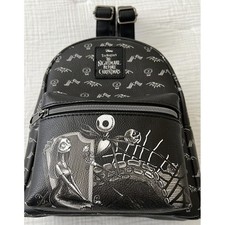 Loungefly The Nightmare Before Christmas Jack  Sally Graveyard Mini Backpack