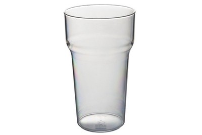 Klare Pint Becher Tulpenstil 4er Set Wiederverwendbar Bruchsicher Kunststoff Barware