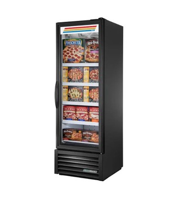 True FLM-27F~TSL01 27'' Full Length Glass Door Freezer Merchandiser