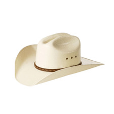 Justin  Handwoven Ivory Straw Cowboy Hat JS1156MRGN40