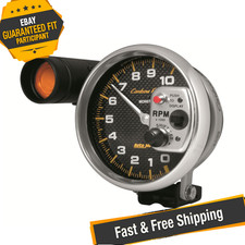 Auto Meter 4899 Carbon Fiber Series 5 Pedestal Tachometer Gauge 0-10000 Rpm Auto Meter 4899 Carbon Fiber Series 5 Pedestal Tachometer Gauge 0-10000 Rpm