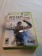 Xbox 360 Red Faction Armageddon Mature Sci-Fi Games THQ Havok Mars