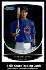 2013 Topps Bowman Gioskar Amaya #BCP4 Chicago Cubs Chrome Prospects MLB Baseball