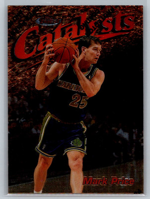 1997-98 Topps Finest Mark Price #30 Golden State Warriors w/Coating