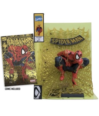 McFarlane Toys Spider-Man #1 Black & Gold Edition Gold Label D23 EXCLUSIVE