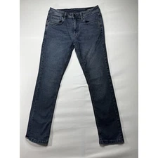 The Perfect Jean NYC Men's Dark Wash Slim Fit Stretch Blue Jeans - Size 32x29.5