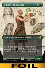 1x - Diligent Zookeeper - FOIL BORDERLESS - Avatar: The Last Airbender - NM MTG