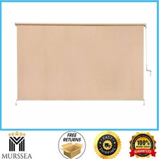 Coolaroo Exterior Roll Up Blindshade 120x72 Fabric Cordless Southern Sunset Coolaroo Exterior Roll Up Blindshade 120x72 Fabric Cordless Southern Sunset
