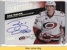 2012-13 Panini Prime Signatures Holo Silver 7/10 Zac Dalpe #69 Auto READ 0f2