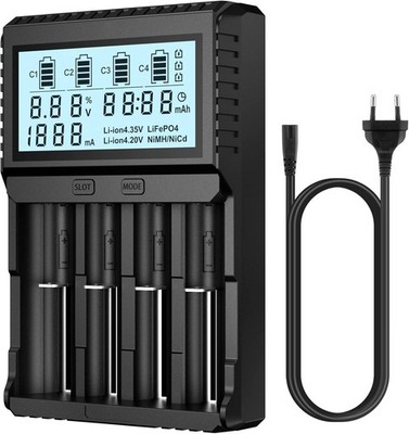 Universelles Ladegerät für verschiedene Batterietypen - 2000 mA Ausgangsleistung