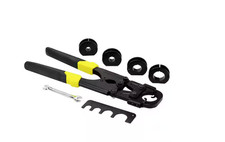 Apollo 3/8 in. to 1in. Multi-Head PEX-B Crimp Tool Kit 69PTKH0015Q