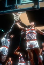 Mitch Kupchak Washington Bullets battles for a rebound v the Milwa- Old Photo