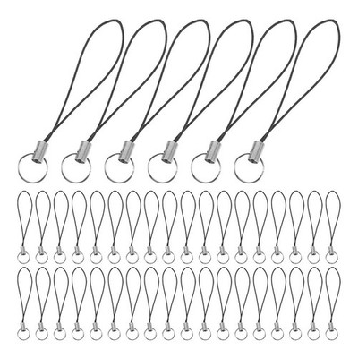 200 Pcs Schlüsselanhänger Umhängeband Telefon-Lanyard Handy-Lanyard
