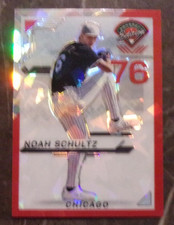 2025 Panini Prospect Red Ice Edition Noah Schultz # 171