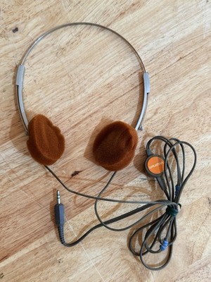 SONY MDR-4 DYNAMIC Stereo Headphones For SONY TPS-L2 WM-3 WALKMAN