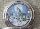 Franklin Mint Precision Pocket Watch/International Wolf Center w/Chain — photo 4