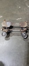 Vintage 1940s 1950s Kingston No. 120 USA adjustable metal roller skates.