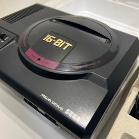 SEGA Mega Drive HAA-2510 & Mega CD2 HAA-2912 set Japan
