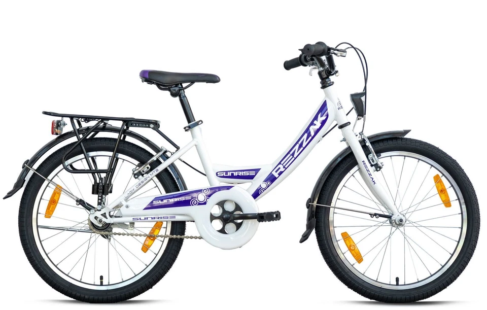 20 Zoll Mädchenfahrrad Kinderfahrrad mit Rücktrittbremse RH 33 Lila Neu -054 - Bild 2 von 4