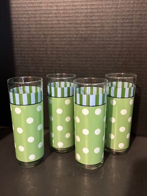 Set of 4 /12 Oz Gail Pittman Provence Tumbler Glasses Southern Living At Home