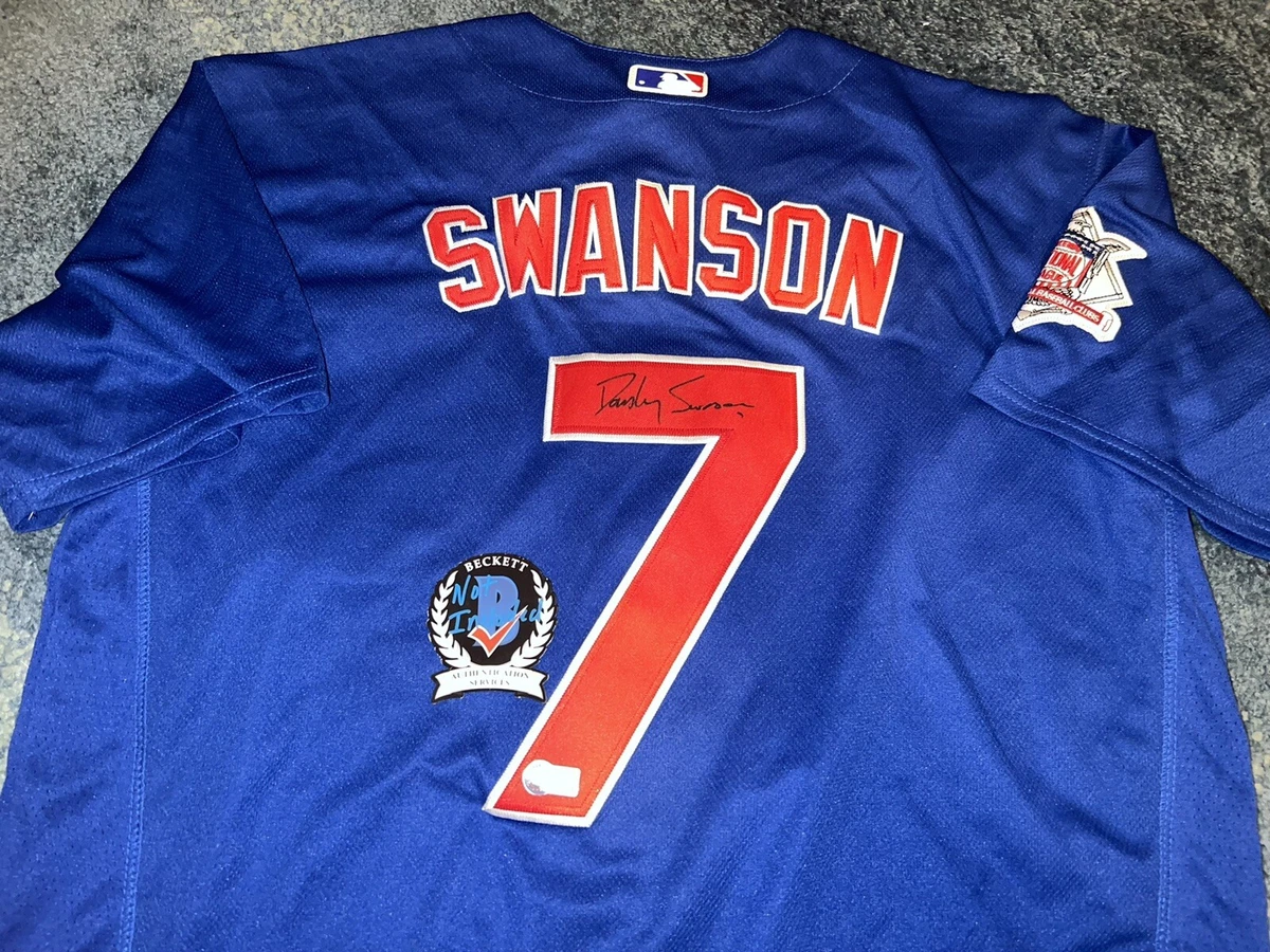 dansby swanson cubs jersey