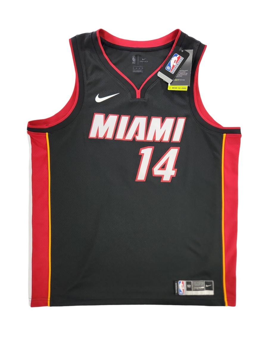 Nike Miami Heat Tyler Herro Black Icon Edition Swingman Jersey
