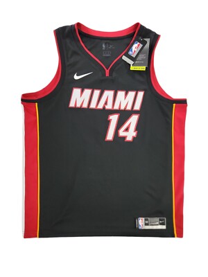 Nike Miami Heat Tyler Herro Black Icon Edition Swingman Jersey