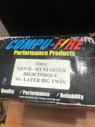 Compu-fire 53011 Gen II Starter 12V 1994-On Big Twins - Picture 6 of 8