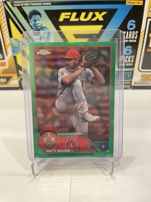 2023 Topps Chrome Matt Moore Green Refractor /99 #USC133