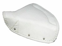 Royal Enfield AJS Universal Lycett Weiß Kunstleder Front Sitzbezug