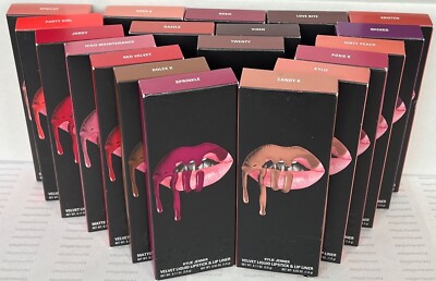 KYLIE JENNER COSMETICS LIP KIT Matte Velvet LIQUID LIP GLOSS LINER, CHOOSE COLOR