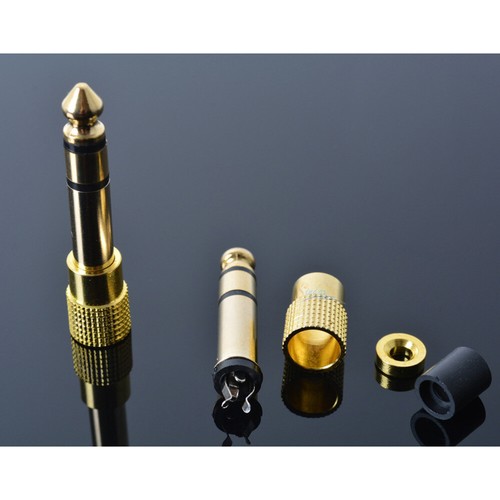 2 Pcs Audio Adapter Stereo Adaptor Female Plug Microphone Connector - Photo 4 sur 7