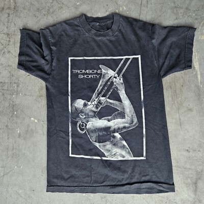 Trombone Shorty Rock tee shirt sz S | eBay