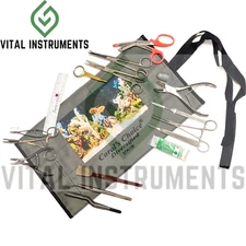 Coral Propagation Fragging Kit Set Hard Soft Freshwater Reef 16 Tools Grey Case