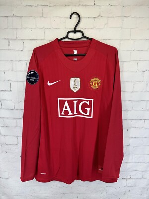 【希少品】2007-09 マンチェスター・U ♯7 C・ロナウド2XL 希少品】2007-09 マンチェスター・U ♯7 C・ロナウド2XL - メルカリ