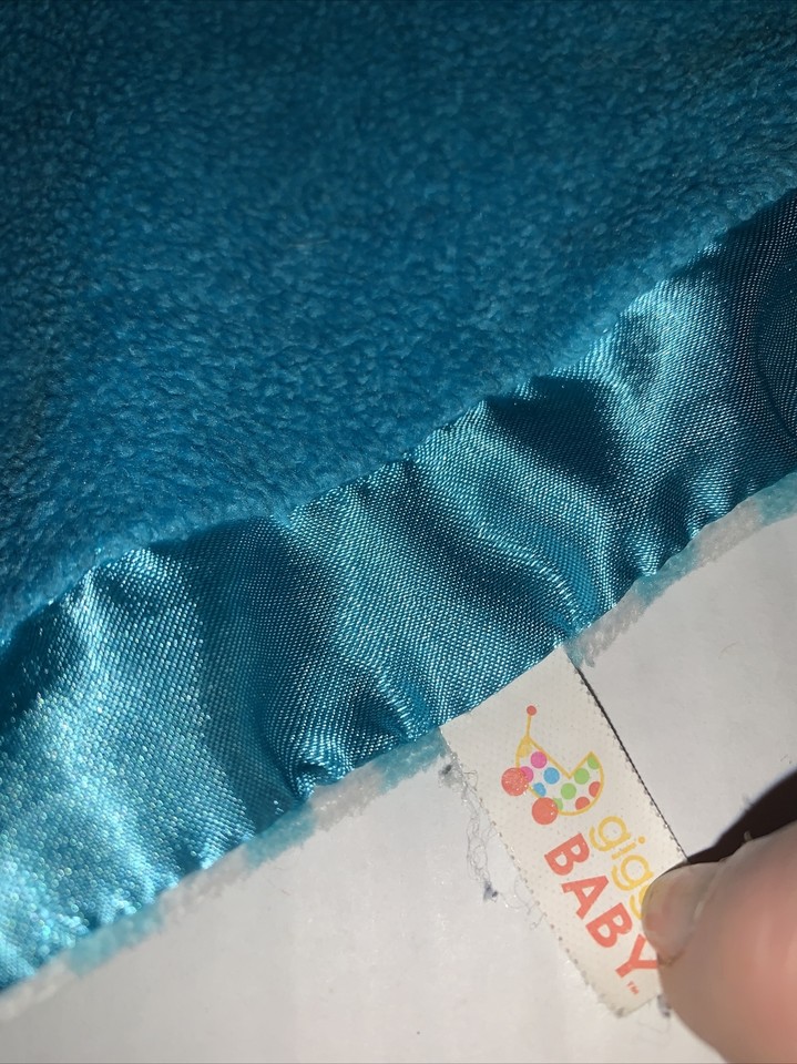 Lovie Lovey Giggle Baby Elephant 2012 Manhatten Toy co blue Toy Soft ...