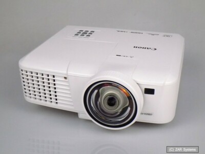 CANON LV-X310ST Kurzdistanz DLP Beamer XGA 1024x768 3100LM HDMI VGA RJ45, 500h