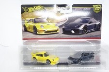 Hot Wheels Premium Car Culture Real Riders Porsche 993 GT2 et 718 Cayman GT4